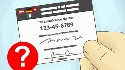 Für alle diejenigen, die Einnahmen erzielen: Die Tax-Identification-Number!